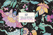 Jacobin Embroidery Pattern, a Pattern Graphic by Elen-Lane (Thumbnail 1 of 5)