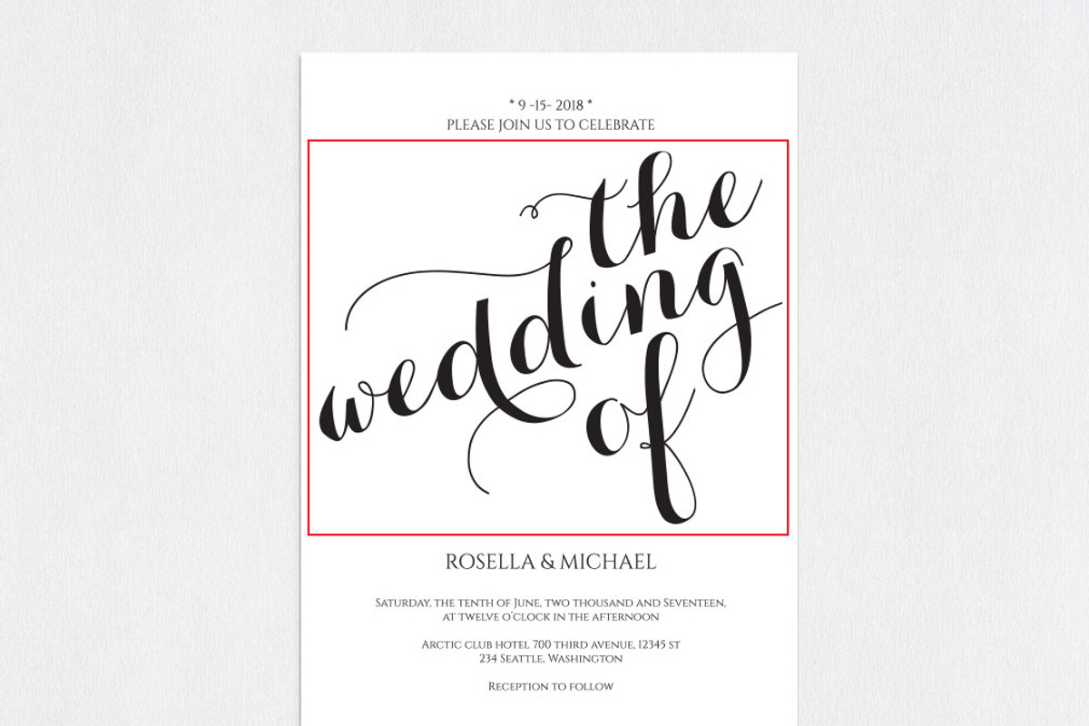 Invitation Template SHR443, an Invitation Template by Shafura_Wedding (Photo 5 of 5)