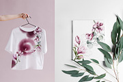 Magnolia & Eucalyptus. Watercolor, an Object Illustration by Colden Blue (Thumbnail 5 of 15)