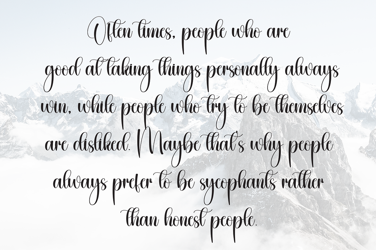Restaurant | Script Font, a Handwritten Font by Scratchones (Photo 6 of 8)