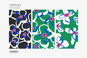 Bold Abstract Modern Floral Pattern, a Pattern Graphic by likorbut (Thumbnail 6 of 14)