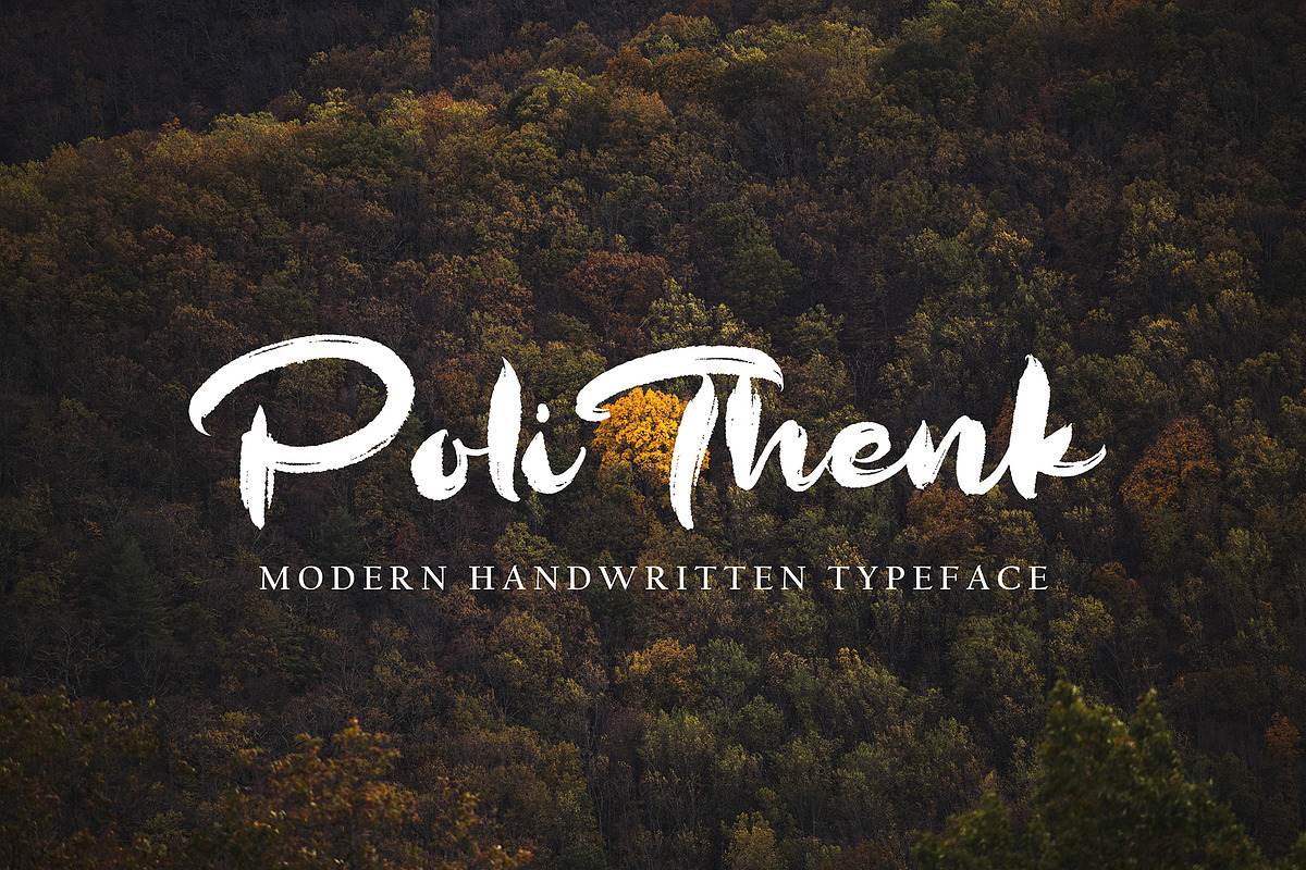 Dhe Facty, a Handwritten Font by pineungtype (Photo 4 of 6)
