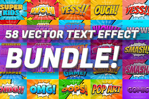 Comic Style Text Effect