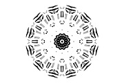 Ornamental Black White Mandala Pack, a Decorative Illustration by NJ Himel (Thumbnail 80 of 103)