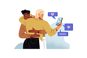 Toxic relationships concept set, a Person Illustration by PaperTrident (Thumbnail 5 of 7)