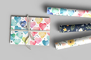 Realistic Gift Wrapping Paper Mockup, an Advertising Mockup by Rami's Mockups (Thumbnail 1 of 8)