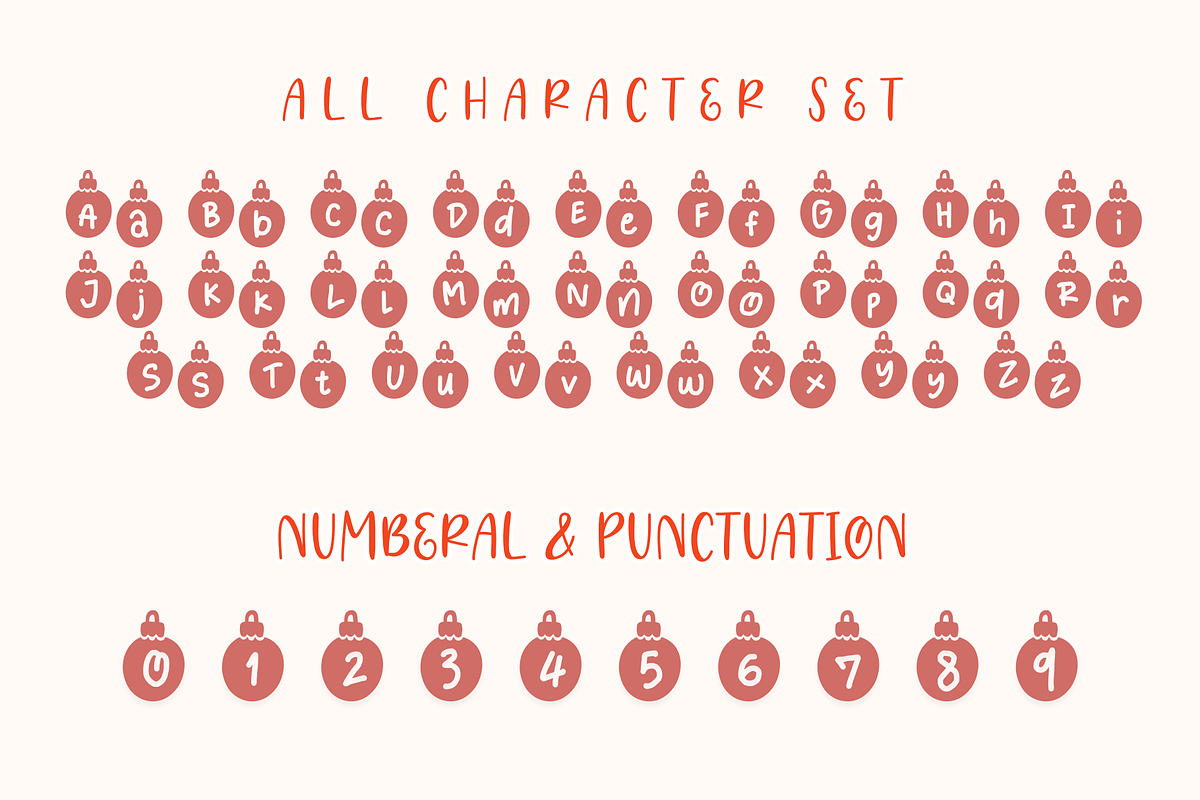 Xmas Night is a display font, a Handwritten Font by Brown Cupple (Photo 4 of 6)