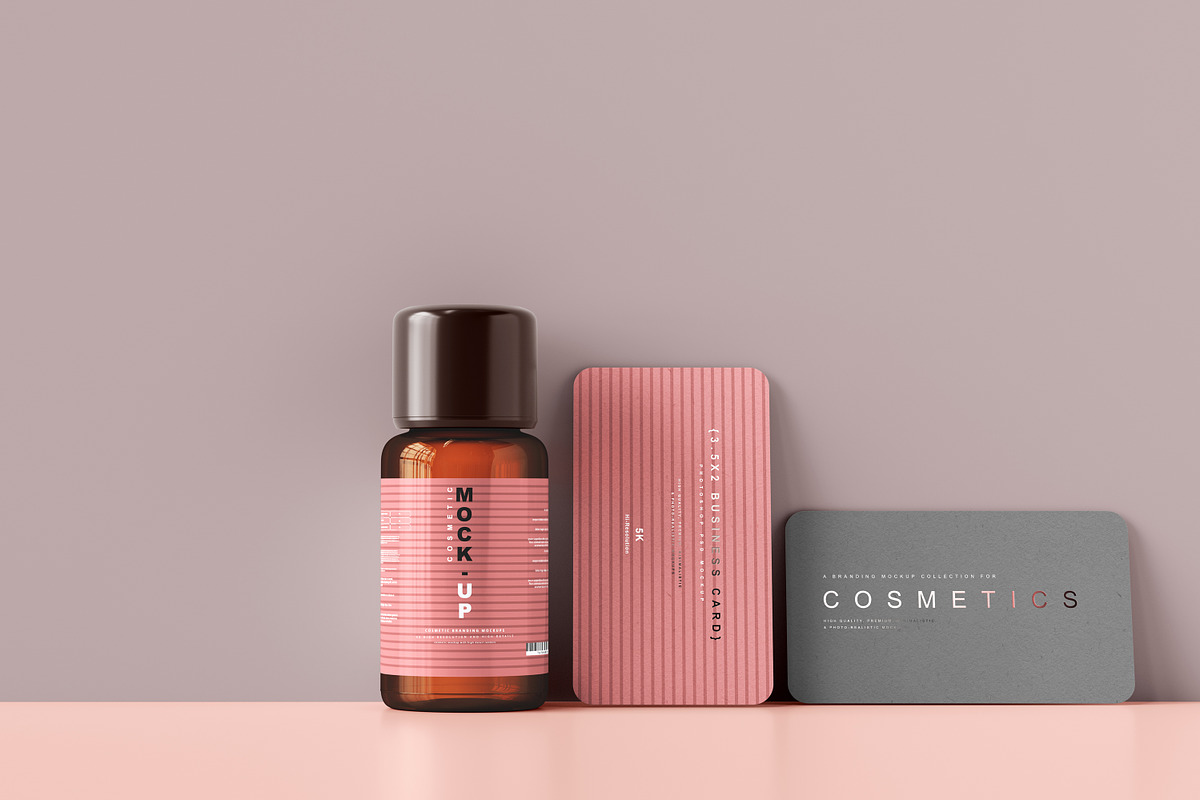 250+ Cosmetic Branding Mockup Bundle, a Cups & Container Mockup by pmvch (Photo 167 of 273)