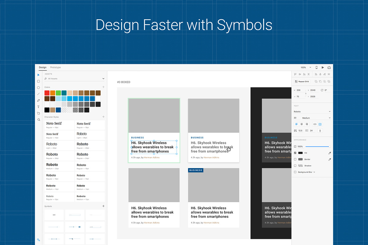 4eeder V2 Pro UI Kit for Adobe XD, an UI Kit Template by 4EB Studio (Photo 3 of 15)