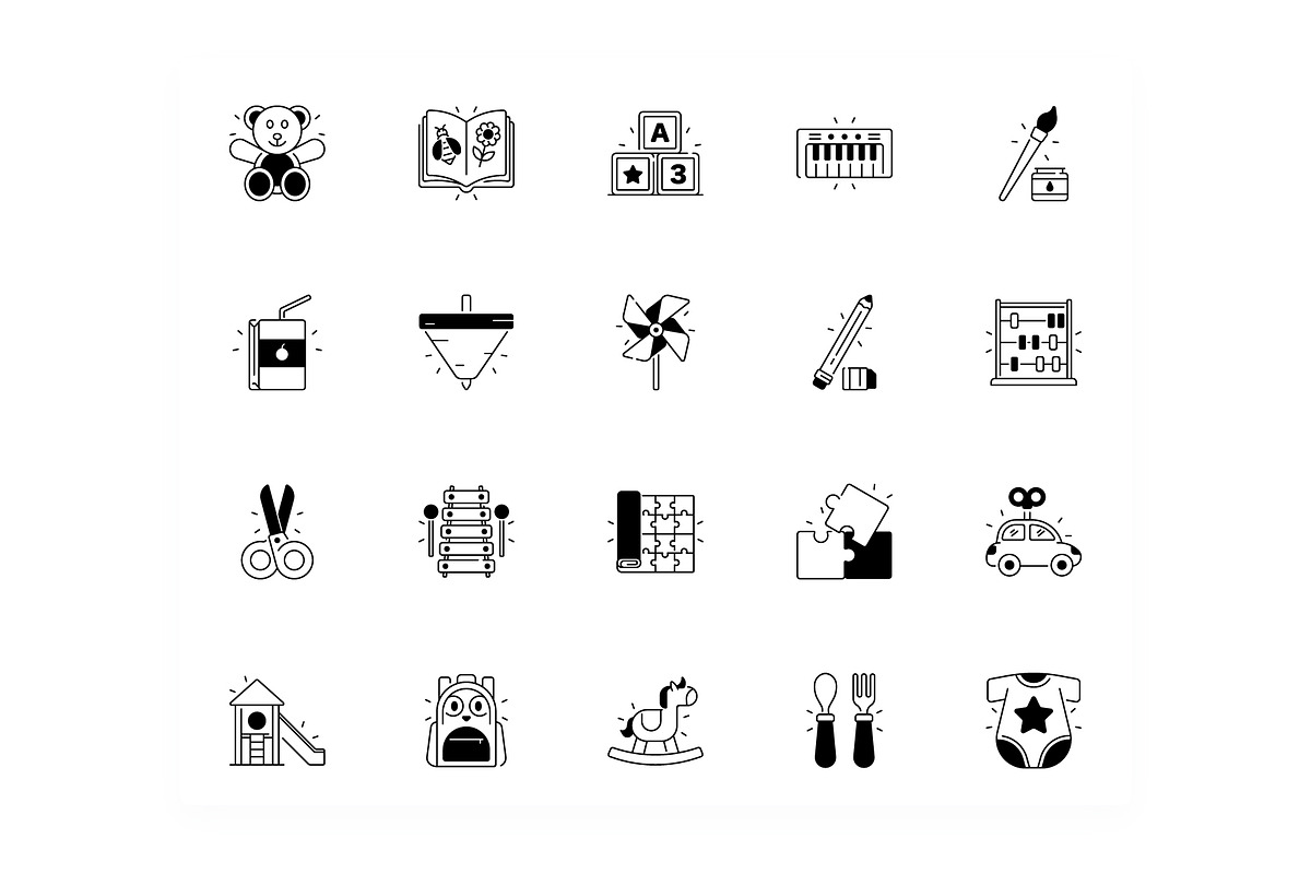 Kindergarten Icons, an Icon by iconfield (Photo 4 of 5)