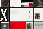 RUE | Brand Guidelines, a Presentation Template by Studio Standard (Thumbnail 3 of 13)