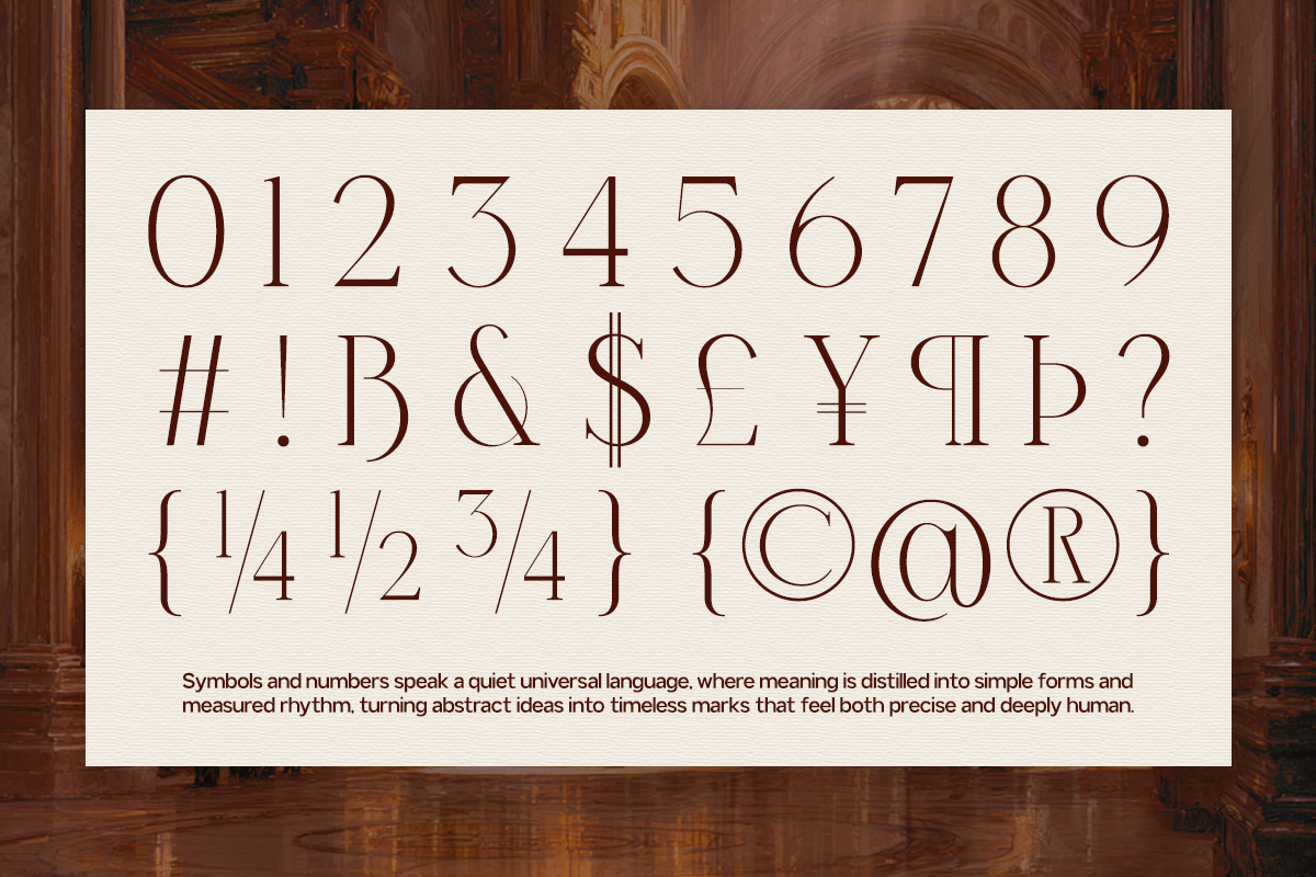 GC Trench Vogue - Chic Elegant Serif, a Serif Font by Glyphonic (Photo 11 of 15)
