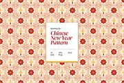 Geometric Chinese New Year Pattern, a Pattern Graphic by Neermana (Thumbnail 1 of 5)