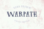 WARPATH Typeface, a Slab Serif Font by Lettering Garage (Thumbnail 1 of 4)