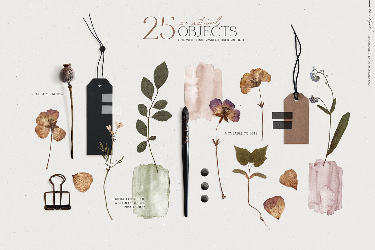 Moodboard mockup scene creator, a Product Mockup by Angele Kamp (Photo 5 of 8)