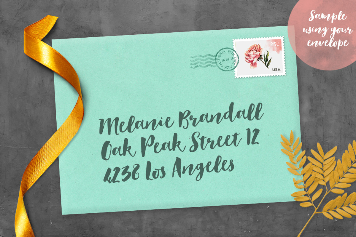 Kraft Envelope Mockup, a Print Template by Hype Your Prints (Photo 2 of 4)