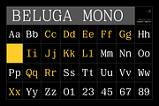 GC Beluga Mono - Elegant Modern Mono, a Serif Font by Glyphonic (Thumbnail 2 of 15)