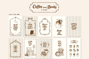 Coffee & Books Bookish Vector Set, an Object Graphic by VerAna (Thumbnail 6 of 23)