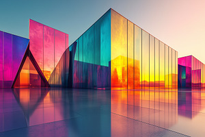 Futuristic architectural structure, an Architecture Photo by MistyDay