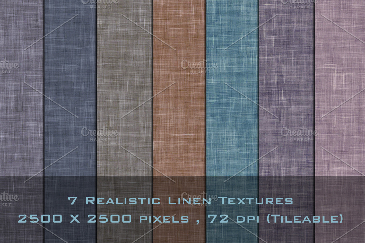 Realistic Linen Textures, a Texture Graphic by aivos