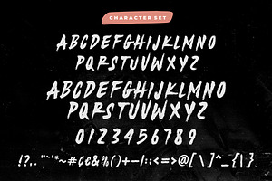 Night Driver Brush Font