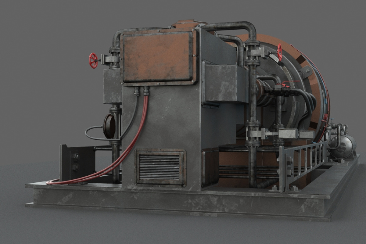 Machinery device, an Object 3D Model by maxpsr (Photo 4 of 9)