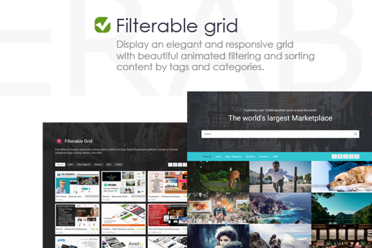 Wordpress Marketplace Theme, a WordPress Template by Theme :: Kiwi (Photo 2 of 16)