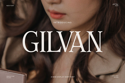 Gilvan Modern Serif Font, a Serif Font by Perfectype