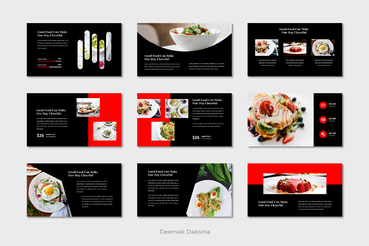 RESTAURANT - Powerpoint Template, a Presentation Template by Deemak Daksina