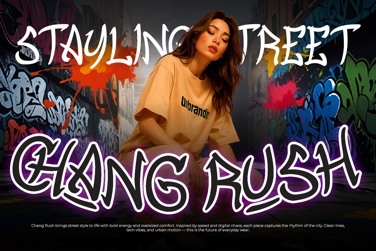 Crack Chaking - Street Graffiti Font, a Handwritten Font by twinstd (Photo 8 of 9)