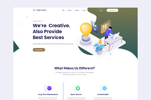 Unpro - Creative Agency Figma Templa