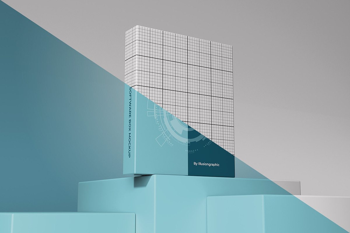Round Corner Box Mockup - 8 views, a Packaging Mockup by Illusiongraphic (Photo 13 of 22)