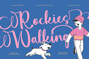 Rockies Walking Bold Calligraphy, a Script Font by Letterena Studios Script (Thumbnail 1 of 15)