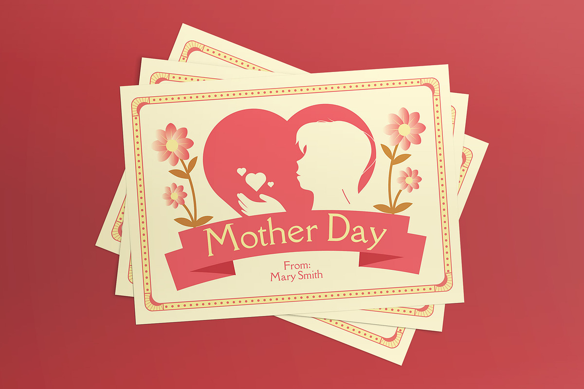 Mother's Day Greeting Card Postcard