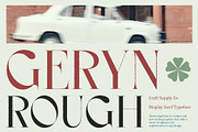 Geryn Rough, a Serif Font by Craft Supply Co. (Thumbnail 1 of 8)