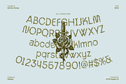 Bartine Stamp, a Sans Serif Font by Craft Supply Co. (Thumbnail 8 of 8)