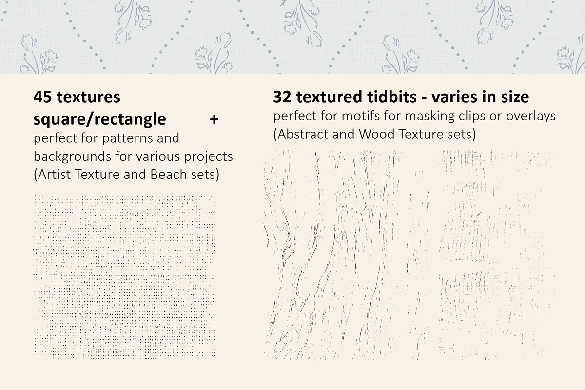 70+ Vector Textures Collection, a Texture Graphic by Her Indigo Moon (Photo 5 of 7)