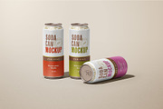 Soda Can Mockup Set, a Cups & Container Mockup by mockupatelier (Thumbnail 11 of 12)