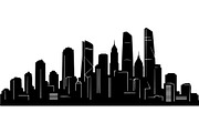 City Skyline Silhouette Bundle, an Object Graphic by Creativeshirt (Thumbnail 4 of 20)
