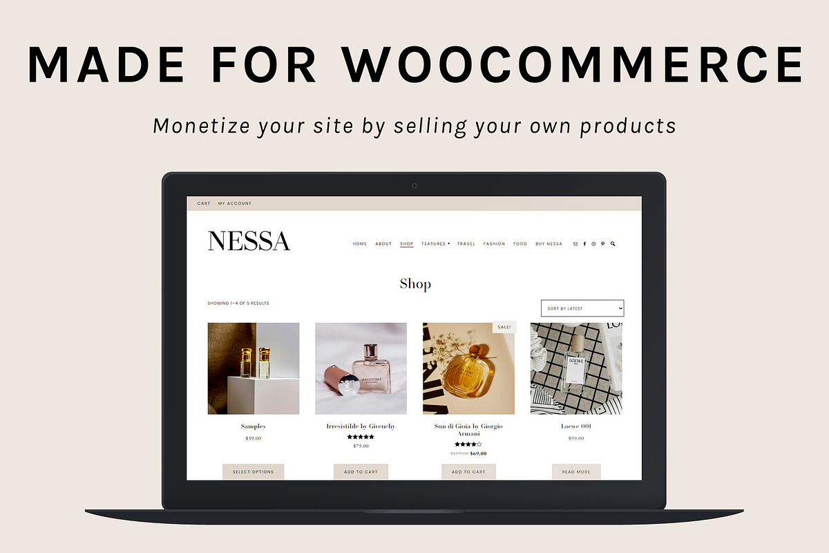 Nessa Theme • Genesis Child Theme, a WordPress Template by Code + Coconut (Photo 7 of 8)