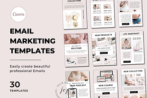 Email Marketing Canva Templates