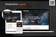 American Football HTML Template, a HTML Template by TonyTemplates (Thumbnail 2 of 5)