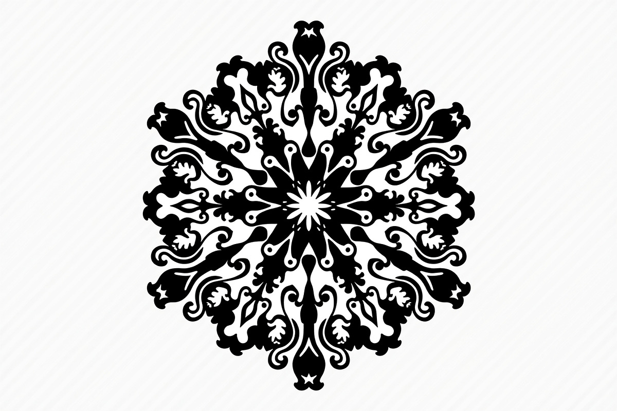 Floral Ornament Mandala Bundle, an Illustration by Artivon (Photo 5 of 9)