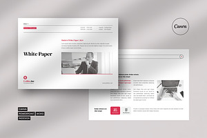 White Paper | Canva, Word, InDesign