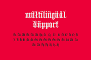 Landsknecht's Sword Blackletter font, a Blackletter Font by kaer_shop (Thumbnail 6 of 11)