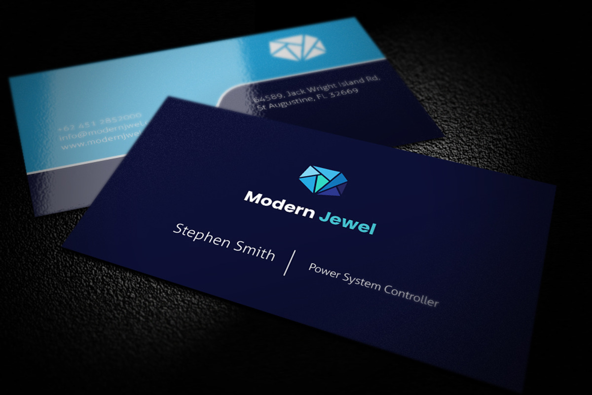 Modern Jewel, a Branding & Logo Template by Cre8iveSense (Photo 2 of 4)