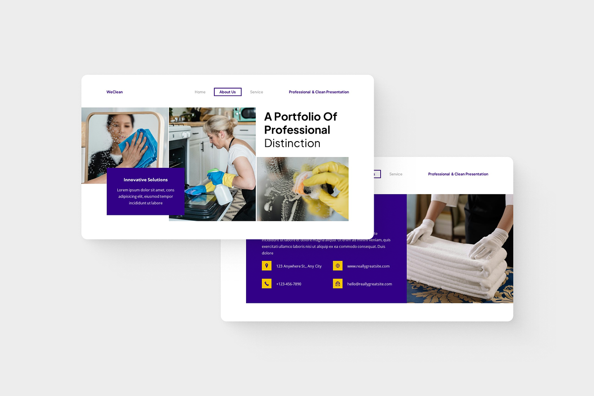 Professional & Clean Google Slide, a Presentation Template by Annora Studio (Photo 2 of 5)