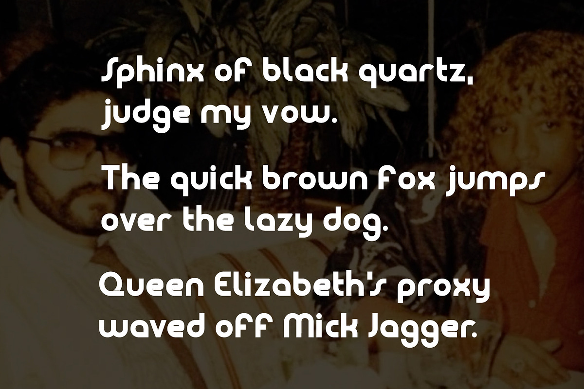 Mutiny, a Sans Serif Font by Loudoun Design Co. (Photo 6 of 6)