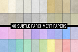 Subtle Parchment Papers, a Texture Graphic by Julie Campbell
