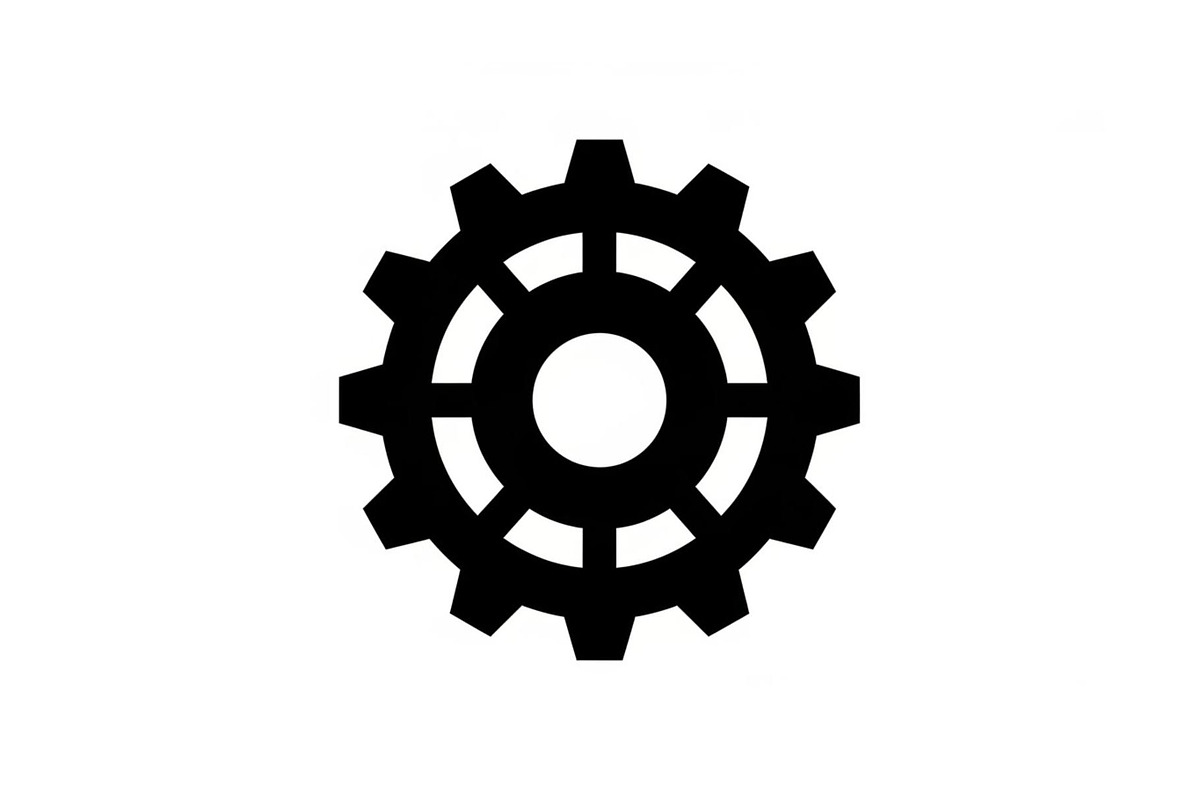 Gear & Cogwheel Silhouette Vector Bu, an Illustration by jahid234 (Photo 45 of 51)